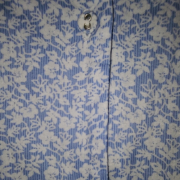 EUC Joie Blue and White Floral Dress - Picture 3 of 5